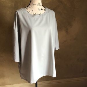 MISSLOOK Gray Blouse 3X